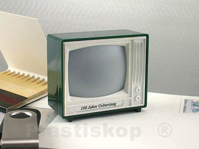 Plastiskop Gucki Klickfernseher TV classic