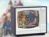 Dornrschen Souvenirklickfernseher