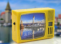 Lindau u. Bodensee Souvenirklickfernseher